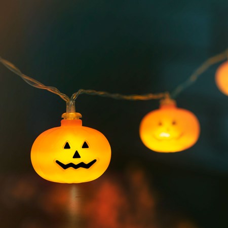 Chain light FAMILY 56528 Halloween pumpkins
