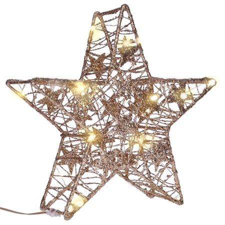 Christmas decoration SOLIGHT 1V240 glittering star