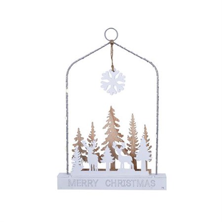 Christmas decoration SOLIGHT 1V249 forest with deer