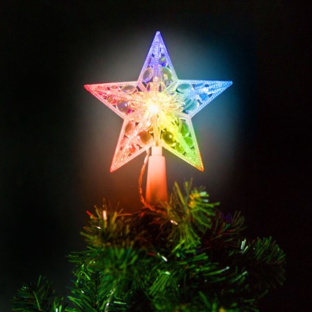 Christmas decoration FAMILY 58034 star on the top of the tree