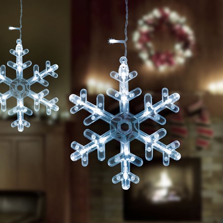 Chain Christmas FAMILY 58916 hanging snowflakes