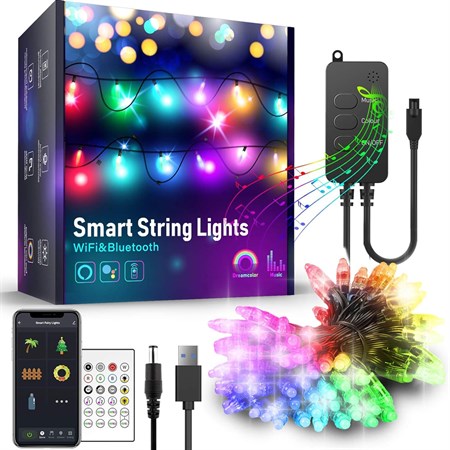 Smart LED Christmas chain 58380 5m WiFi Tuya