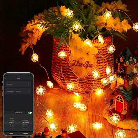 Smart LED vianočný reťaz 58381A 2m Bluetooth