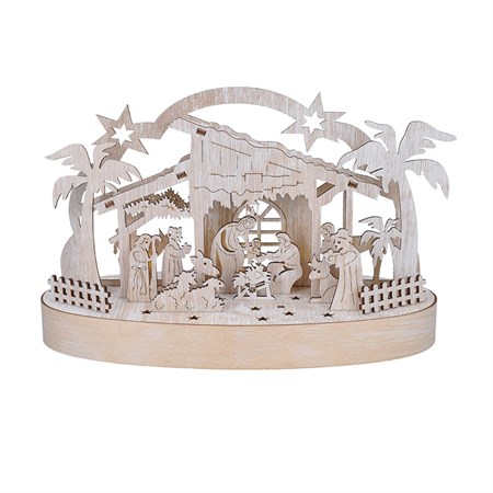 Christmas decoration SOLIGHT 1V275 nativity scene