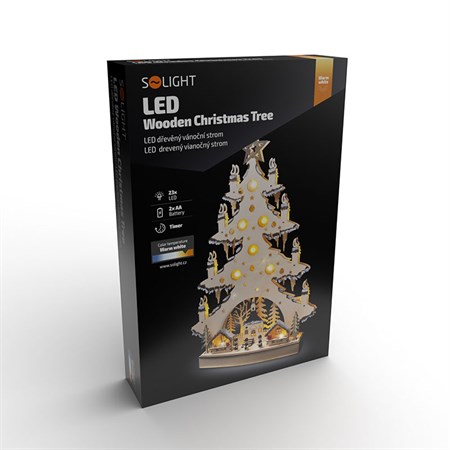 Christmas decoration SOLIGHT 1V282 tree