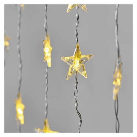 Chain Christmas EMOS DCGW01 curtain with stars