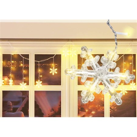 Christmas chain MOON IN THE ROOM ML55C flakes