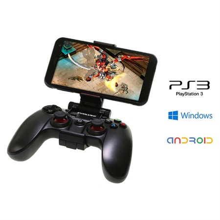 Přehrávač multimediální Evolveo  Android Box H4 Plus, s bezdrátovým gamepadem