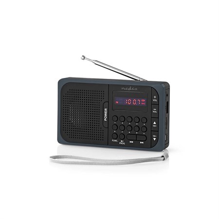 Rádio NEDIS RDFM2100GY