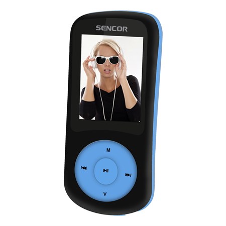 Prehrávač MP3/MP4 SENCOR SFP 5870 Black/Blue 8GB