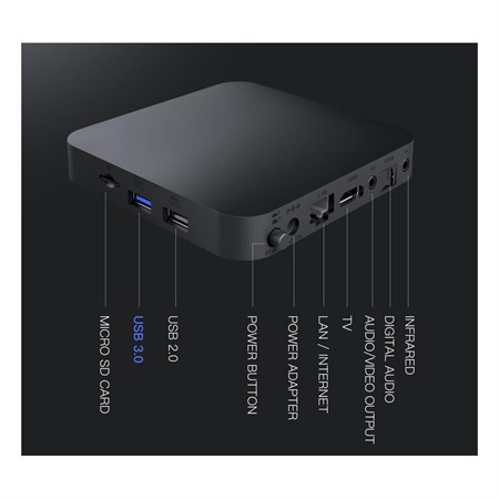 Multimediální centrum Strong LEAP-S1 Android TV box