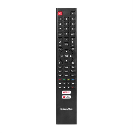 Remote control for TV KRUGER & MATZ S5 / S6