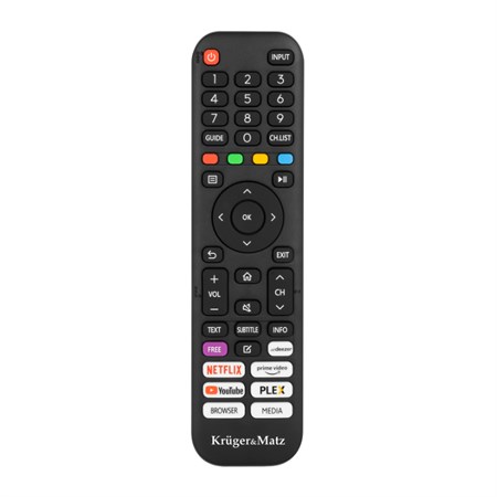 Remote control for TV KRUGER & MATZ Vidaa