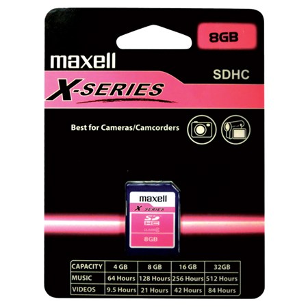 Karta paměťová MAXELL SDHC 8GB