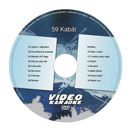 Karaoke DVD Kabát