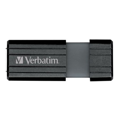 Flash drive VERBATIM USB 32GB PINSTRIPE Black