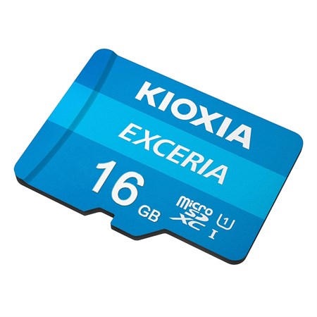Karta paměťová KIOXIA micro SD 16 GB s adaptérem