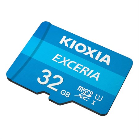 KIOXIA micro SD 32 GB memory card with adapter