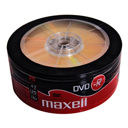 DVD-R 4,7GB MAXELL 16x 25pcs