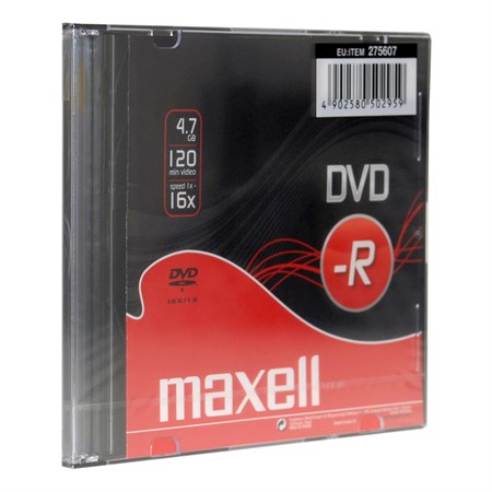 DVD-R 4,7GB MAXELL16x 1pc