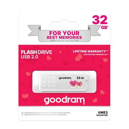 Flash drivve GOODRAM USB 2.0 32GB VALENTINE