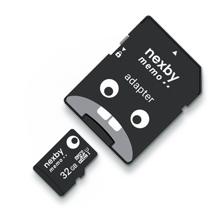 Karta paměťová NEXBY micro SD 32 GB s adaptérem