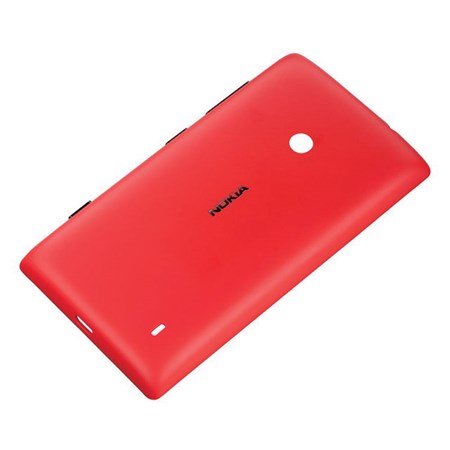 Nokia CC-3068 ochranný kryt pro Nokia Lumia 520, červená - 02737L5