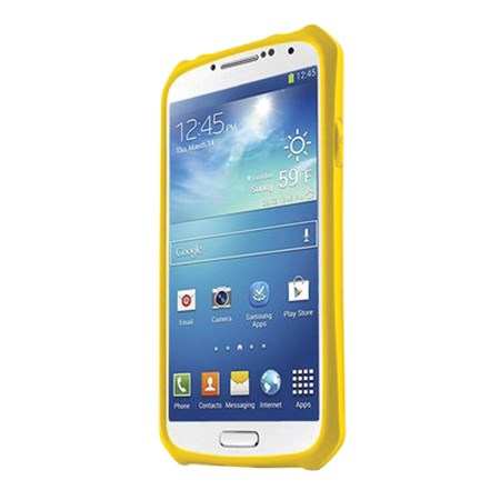 Itskins Atom Sheen Carbon Yellow pro Samsung i9505 Galaxy S4