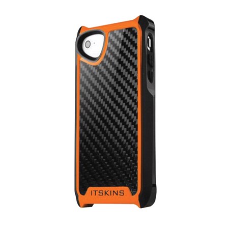 Itskins Fusion Carbon Core - iPhone 5 - černo-oranžové