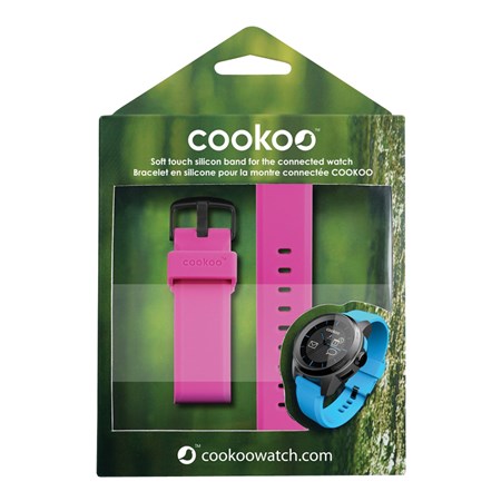 COOKOO watch band, pink