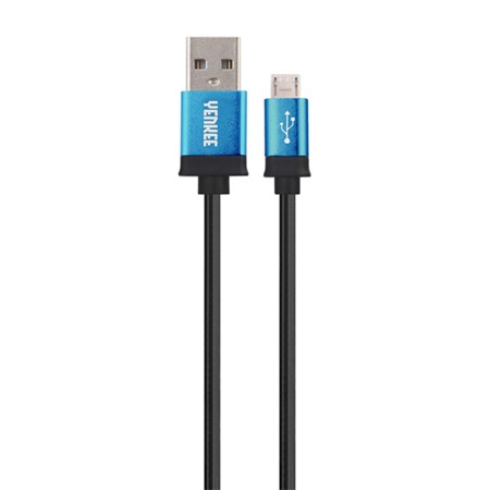 Kabel USB - Micro USB, modrý 1m YENKEE YCU 201 BBE