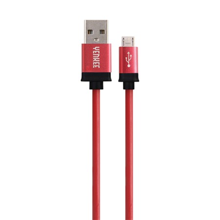 Cable YENKEE YCU 201 BRD USB/Micro USB 1m red