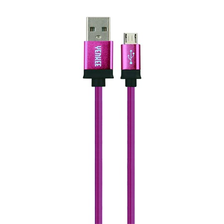 Kábel YENKEE YCU 202 BPE USB/Micro USB 2m fialový