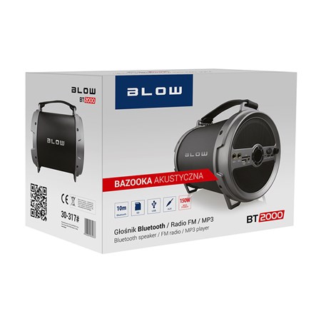 Speaker portable BLOW BT2000 BLUETOOTH, USB, SD, FM, AUX-IN