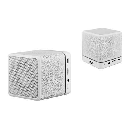 Speaker portable BLUETOOTH A4 SQUARE white