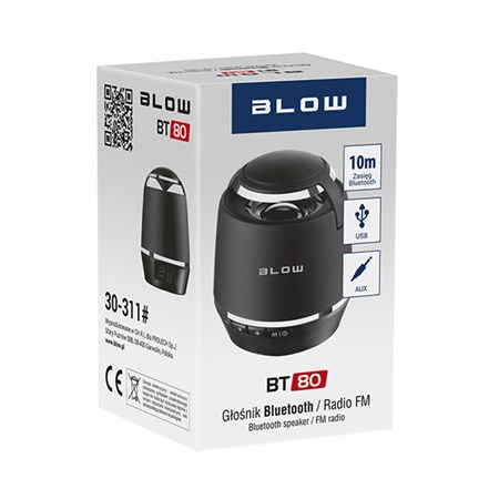 Portable speaker BLOW BT80 BLUETOOTH, SD, FM, AUX-IN - II. quality