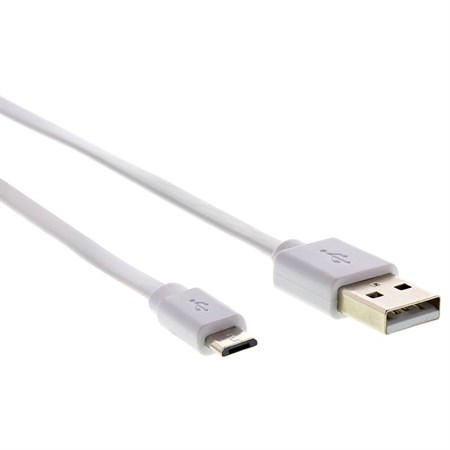 Kábel SENCOR SCO 512-010 USB/Micro USB biely