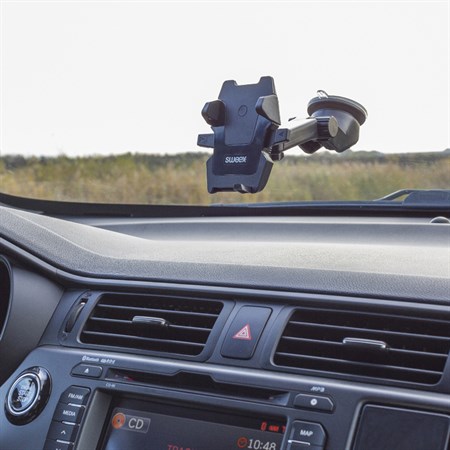 Car holder SWEEX SWUSPM200BK with suction cup
