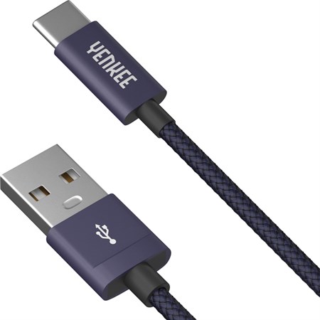 Kabel YENKEE YCU 302 BE USB/USB-C 2.0 2m Purple