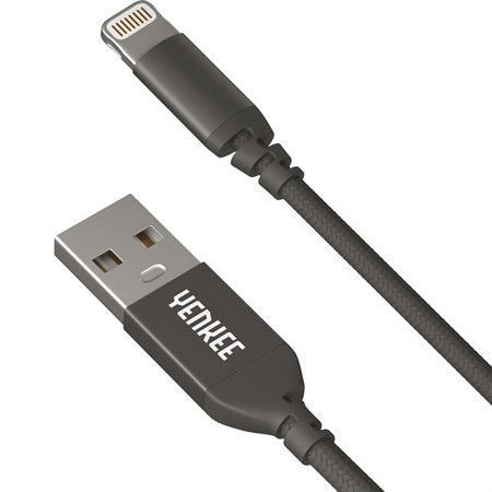 Kábel YENKEE YCU 611 BK USB/Lightning 1m Black