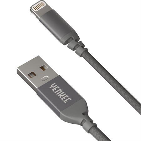 Cable YENKEE YCU 611 GY USB/Lightning 1m Grey