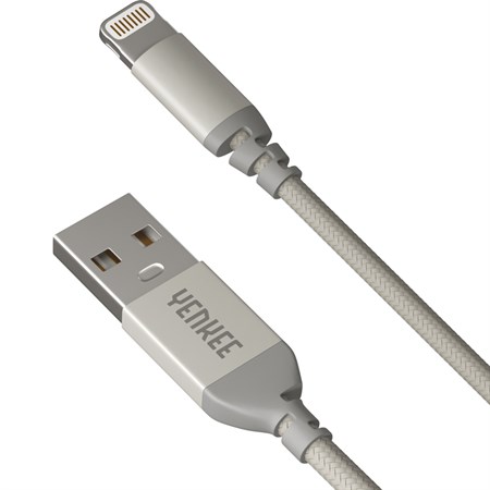 Kabel YENKEE YCU 612 SR USB/Lightning 2m Silver