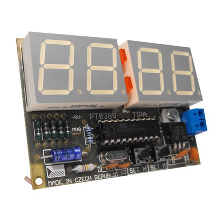 Kit TIPA PT038B Simple clock with AT89C2051
