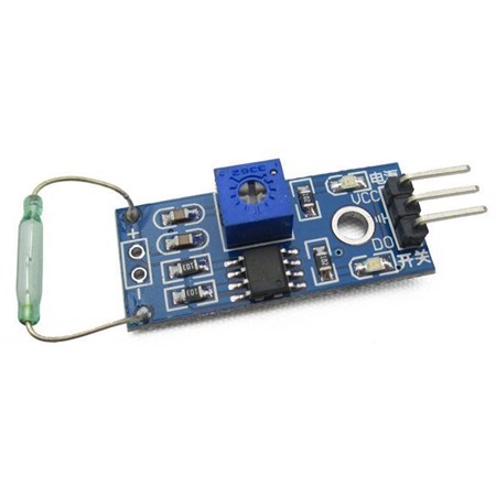 Magnetic sensor with reed contact - module for Arduino