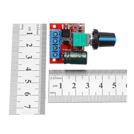 PWM speed regulator for direct current (DC) motors 5-35V up to 5A