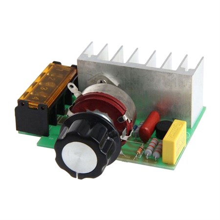 Dimmer and speed controller for commutator motors up to 4000W