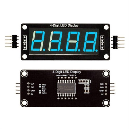 Clock display 0,56'' TM1637 blue
