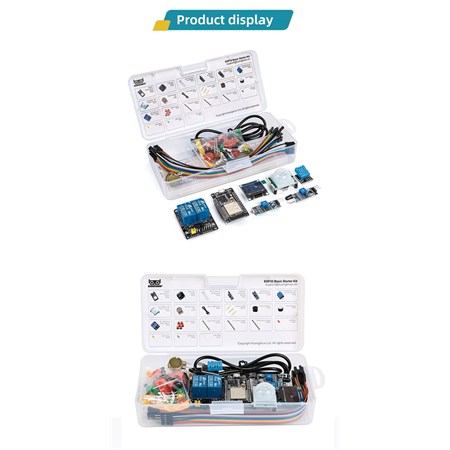 Arduino ESP32 Basic starter kit, WiFi Výuková sada