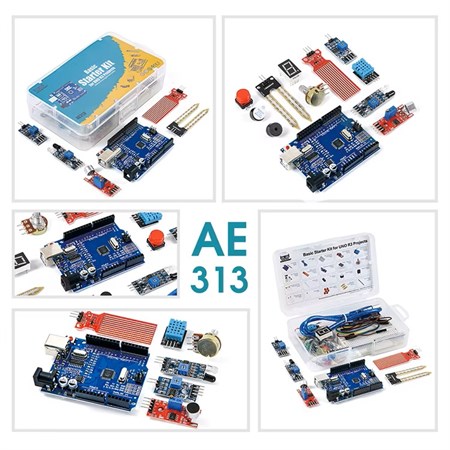 Arduino Basic Starter Kit, R3 Projekty Výuková sada