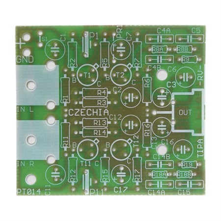 PCB TIPA PT014 Pre-amplifier for the gramophone with magnetic-dynamic pickup